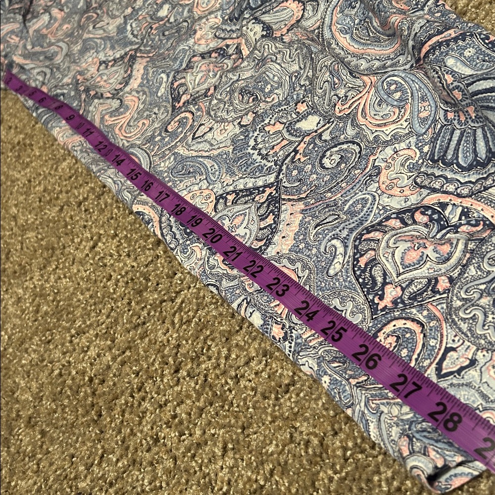 Ralph Lauren PJs Blue and Pink Paisley Pajama Set - Picture 11 of 11